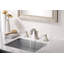 Robinet de salle de bain surdimensionné à deux poignées avec ensemble de bonde de 6 à 10 po Lotto Collection - Nickel brossé-58635884