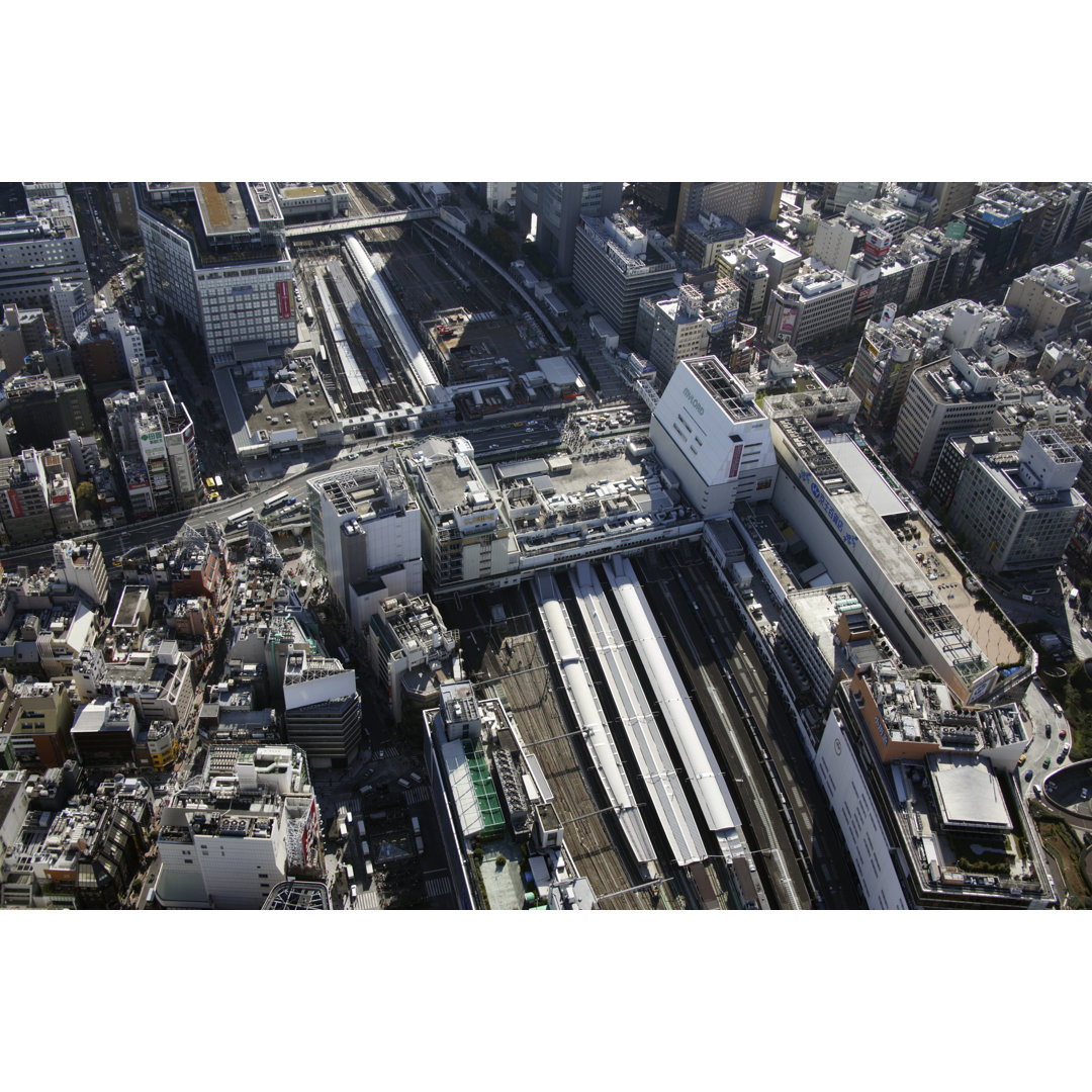 Shinjuku Station Areas - Kunstdrucke auf Leinwand