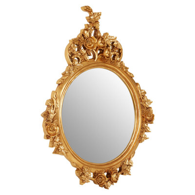 Feathers Flat Wall Mirror
