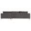 Canapé et méridienne en soie 105,5 po Anyya-1066406029-1066406019