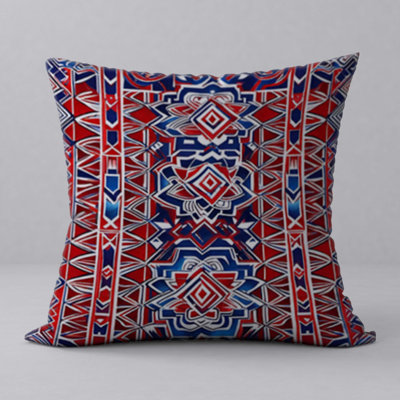 Pillow New ManosMorenas Vibrant Character & Patterns/ size 18"x18"