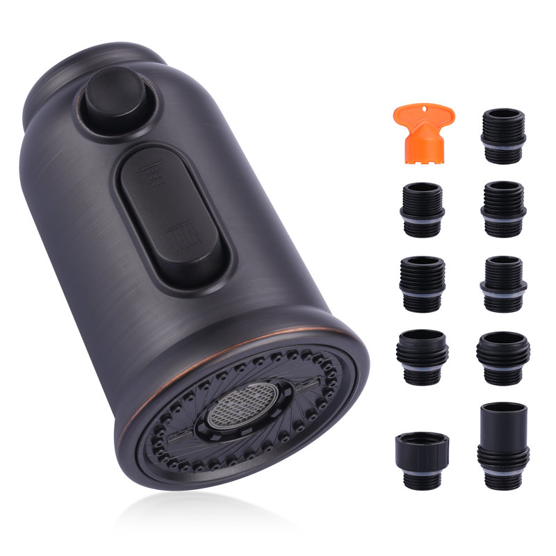 Multi Functional Kitchen Faucet Replacement Nozzle, Oil Rubbed Bronze