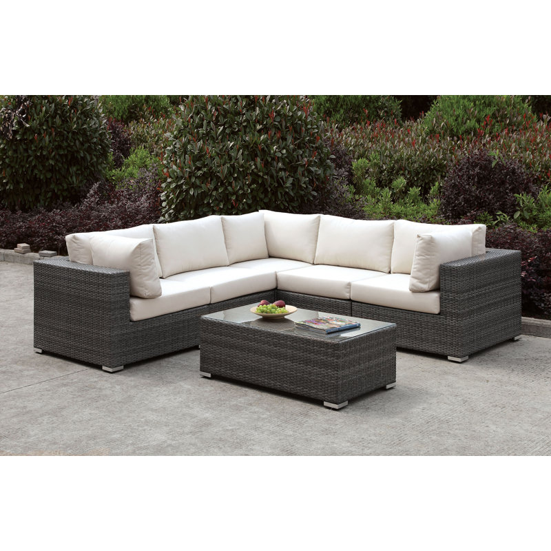 Canapé modulaire avec coussins Canizares