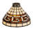 8" Wide Greek Key Shade