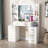 Pradep 43'' Makeup Vanity with 3 Lighting Colors-1072628384