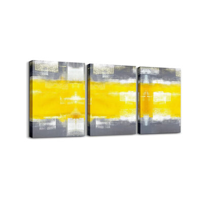 3 Piece Wrapped Canvas Wall Art