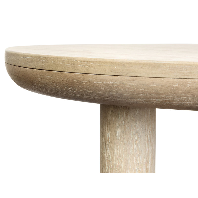 Table de bout ronde, Beige