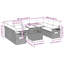 Ensemble de canapé de patio 10 pièces avec coussins en rotin de polyester-2005389230-2005389226