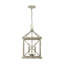  Luminaire suspendu carré 4 lumières