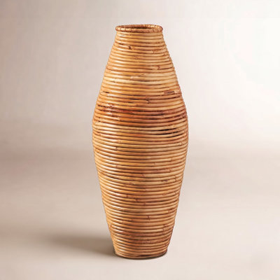 Rika Handmade Rattan Floor Vase