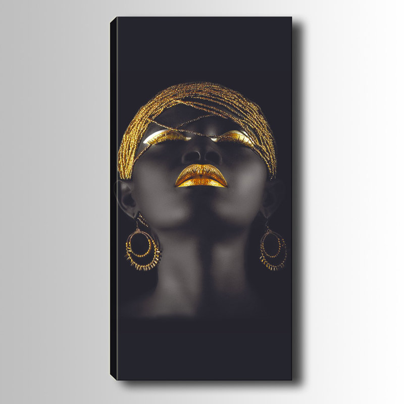 Peinture décorative sur toile, Doré