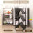 Aleander 27.95'' W Steel Shelving Unit with Wheels-791673437