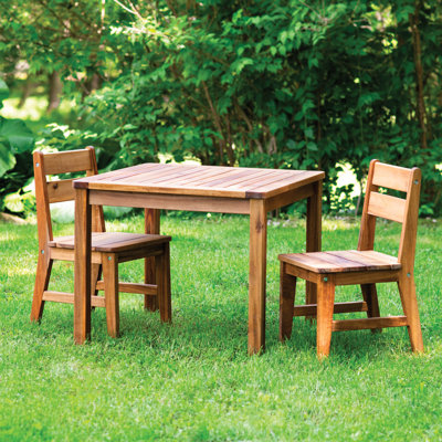 Acadia Outdoor Square Table and Chairs