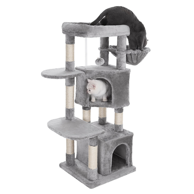 120cm H Cat Tree, Light Grey 