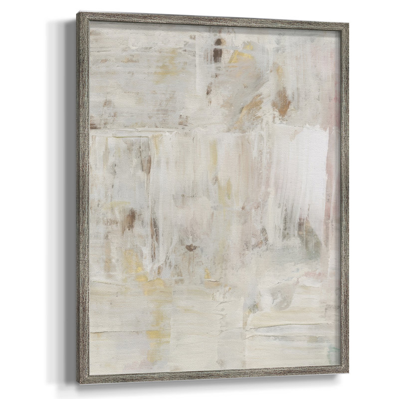 Reproduction encadrée Milky Patina II - bois massif, H 15 po x l 12 po