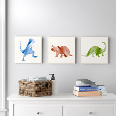 Dailene Animals 3 - Piece Framed Art