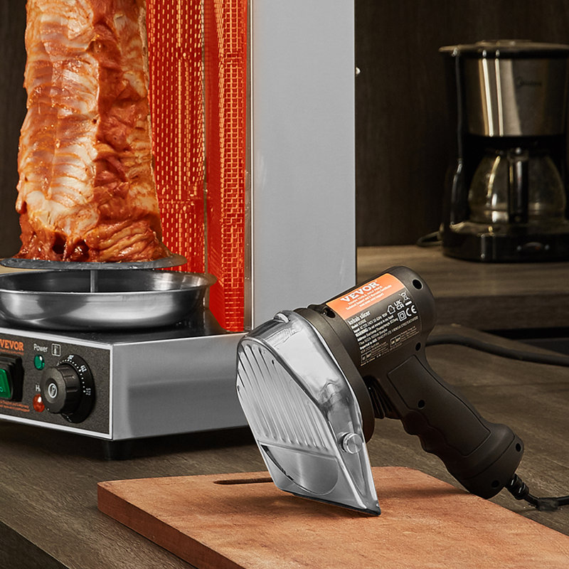 VEVOR Stainless Steel Electric Meat Slicer