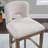 Upholstered Counter Stool with Solid Wood Frame-88284891