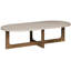 Bliss Outdoor Oval Teak Coffee Table