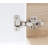 30 Pack Full Overlay Soft Close Hinges For Frameless Cabinets 105 Degree 3 Way Adjustability With Clip On Plate & Matching Screw (Set Of 30)