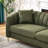 85" Oversized Chenille Sofa, 3 Seater Deep Couch,Modern Tufted Couch