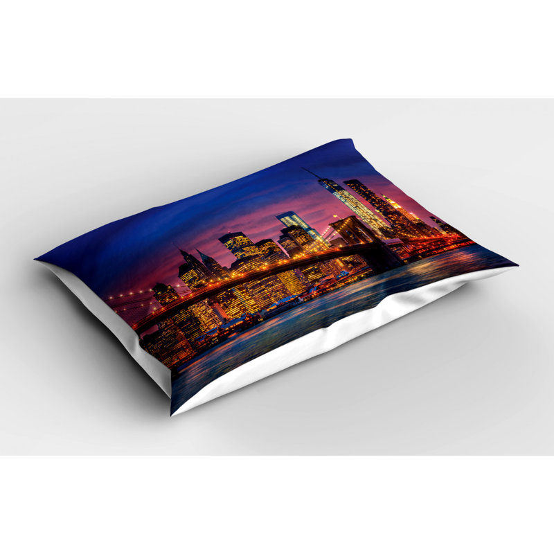 Nyc Polyester Sham Set, King