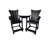 Ponemah Tall Patio Bar Stools Set with Table-2076559176