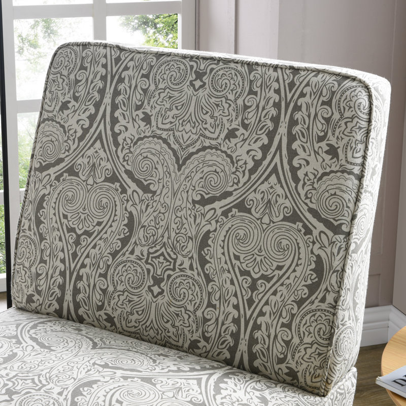 Fauteuil de chambre Marotta, Gris cachemire