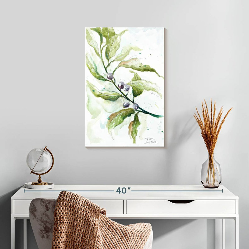 Harnek Branches To The Wind I, H 24 po x l 16 po