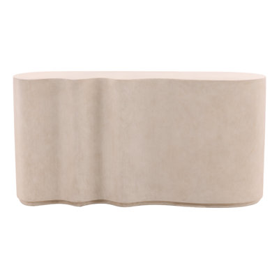 Emil Outdoor Console Table Light Gray