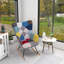 Christerfer Metal Rocking Chair