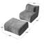 Ensemble de fauteuil d'appoint et repose-pieds Wiliams-323553940