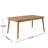 Wood Outdoor Dining Table