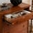 Walnut Solid Wood Accent Cabinet