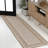 Kaliee Classic Casual Border Stripe Beige/Cream Indoor/Outdoor Rug-1055186138