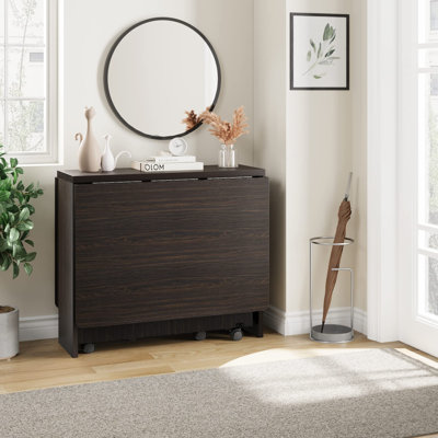 Extendable Oak Solid Wood Base Dining Table