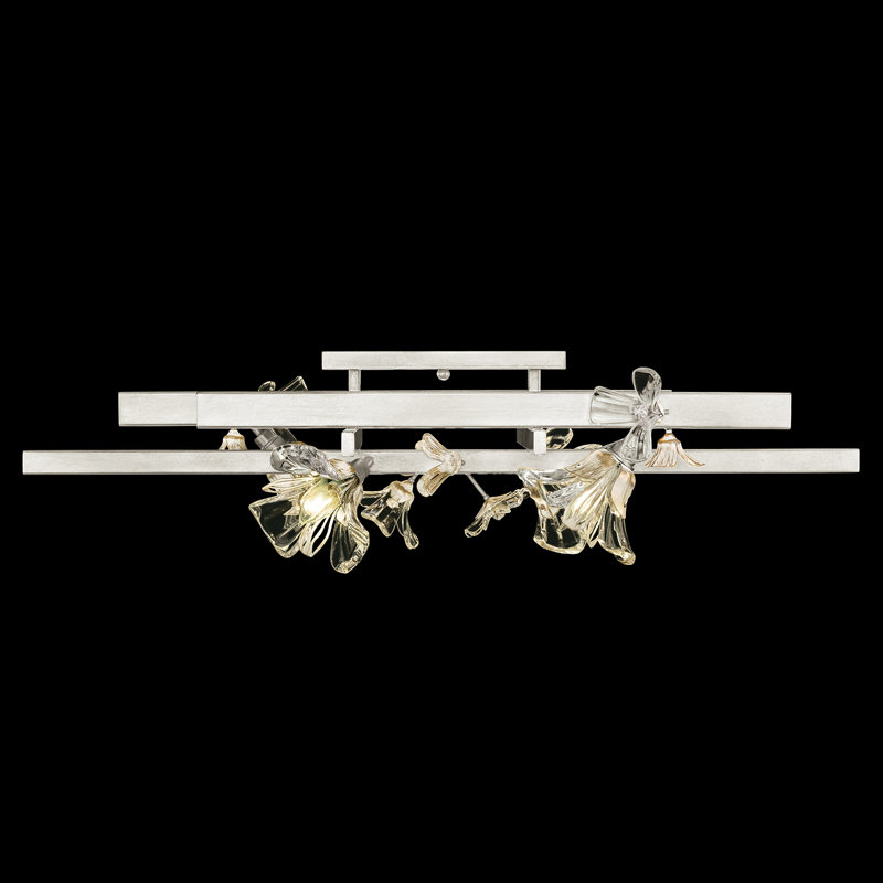 Azu 4 - Light Flush Mount, Silver 