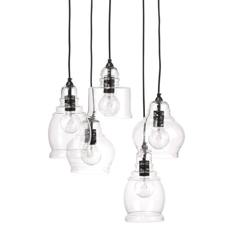 Luminaire suspendu à 5 lumières Jaxton
