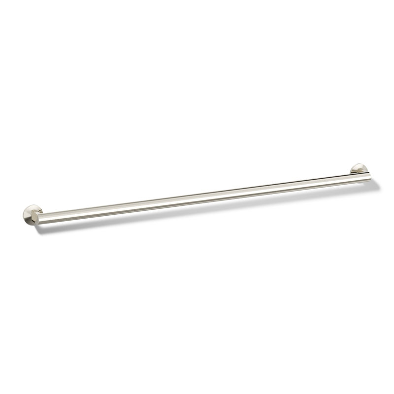 Components In Grab Bar, 42" W, Polished Nickel