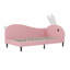 Lit de jour rembourré en forme de lapin, canapé-lit avec tête de lit à oreilles de lapin-1881402635