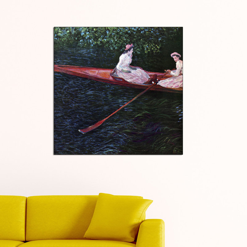 Claude Monet - Wrapped Canvas Painting, 70cm H x 70cm W x 1.8cm D