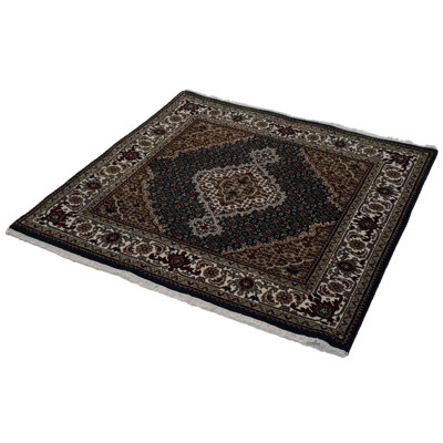 Walde Oriental Area Rug in Navy