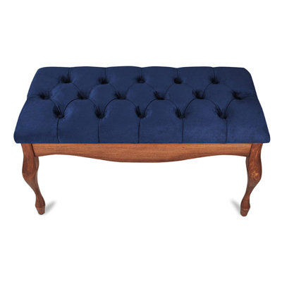 Moorebank 100% Polyester Upholstered Bench