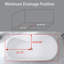 67'' x 29.5'' Freestanding Soaking Acrylic Bathtub