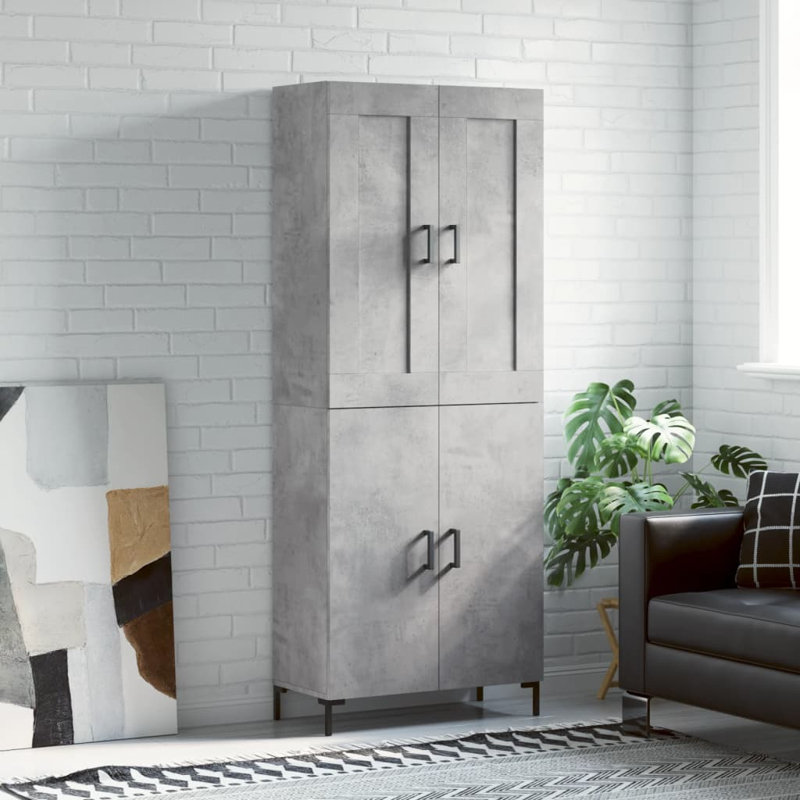 Meril 69.5cm Sideboard, Concrete Grey
