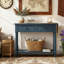 Console de style traditionnel avec deux tiroirs-61428450