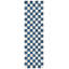 Tapis bleu / ivoire Freemont-90584412
