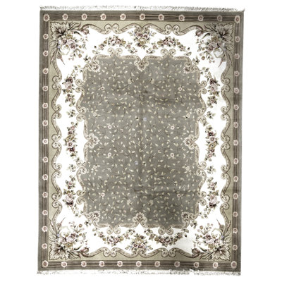 Tapis rectangulaire noué à la main