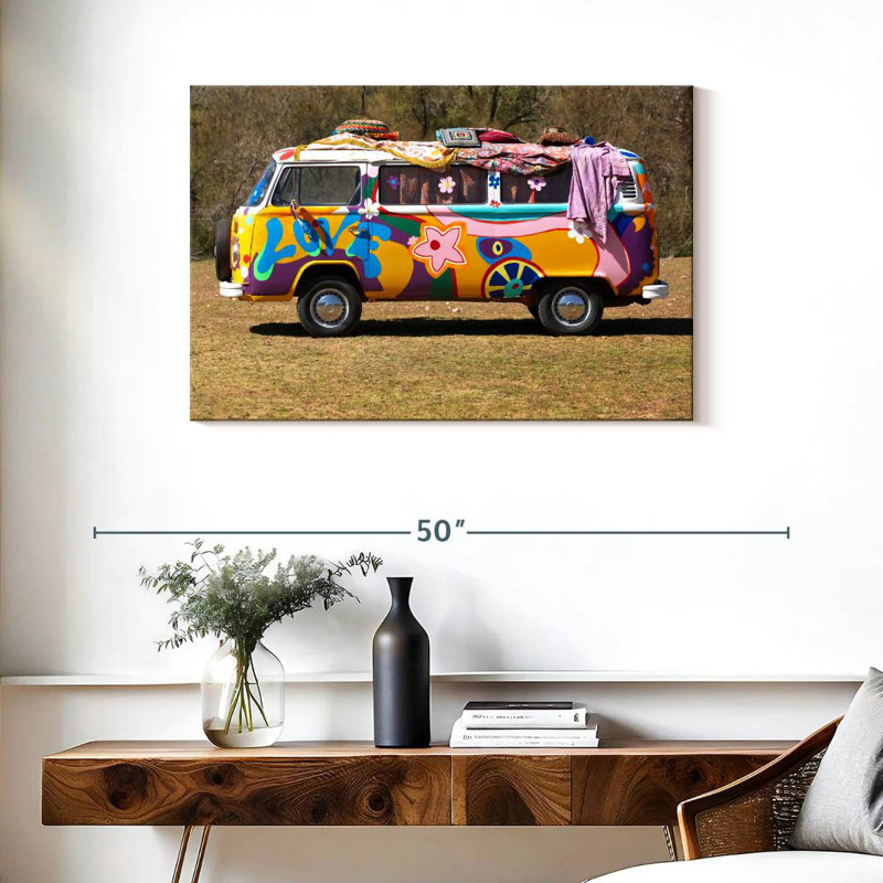 Khyia Hippie Bus, H 24 po x l 36 po