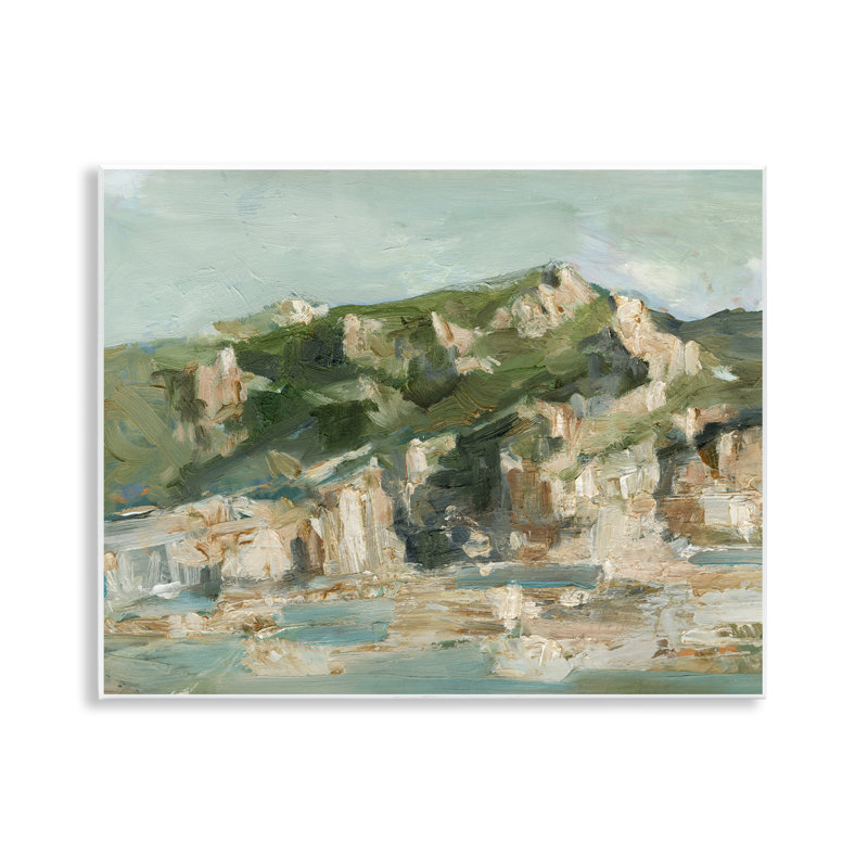 «Rough Rocky Cliff», art mural, par Ethan Harper